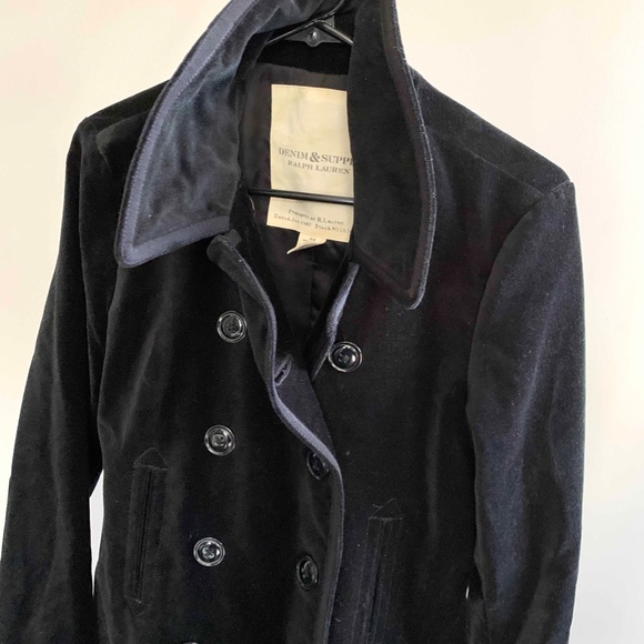 Polo by Ralph Lauren Blk Velvet Jacket - Brand New - Picture 3 of 6